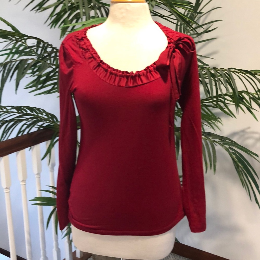 Loft size S garnet top
